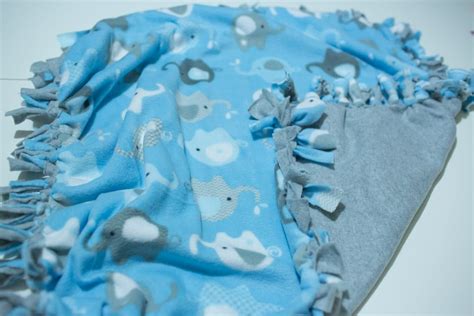 No Sew Fleece Baby Blanket Tutorial 6 Easy Steps With Photos