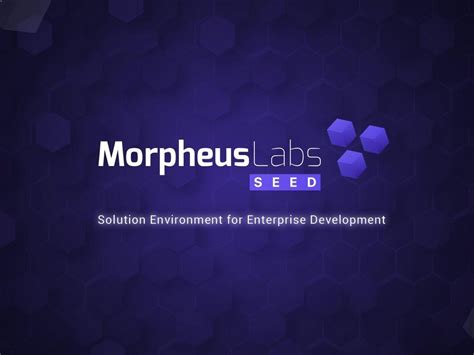 Introducing Morpheus Labs SEED. Morpheus Labs BPaaS Version 2.0 has… | by Morpheus Labs Team 