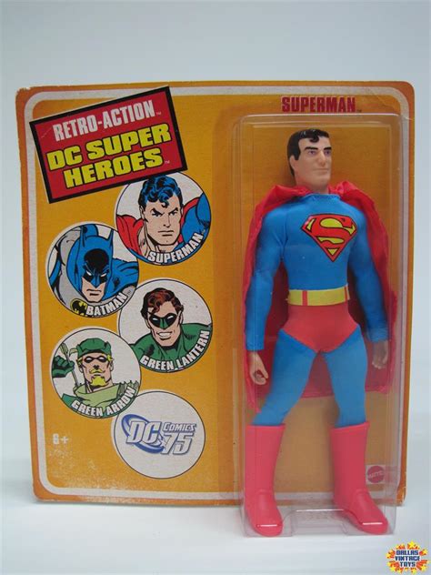 2009 Mattel Retro Action Dc Super Heroes Superman 1a