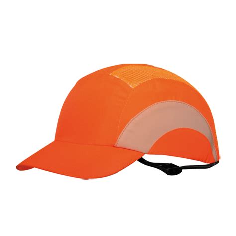 Occupational Health And Safety Products Hardhats Orange Standard 7cm Peak