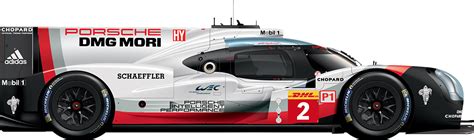 2 Porsche 919 Hybrid Fia World Endurance Championship