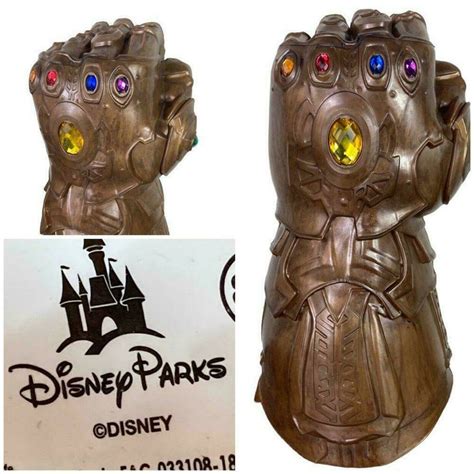 Disney World Infinity Gauntlet Sipper Cup Thanos Souvenir Avengers