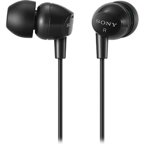 Sony Mdr Ex10lp In Ear Stereo Headphones Black Mdrex10lpblk