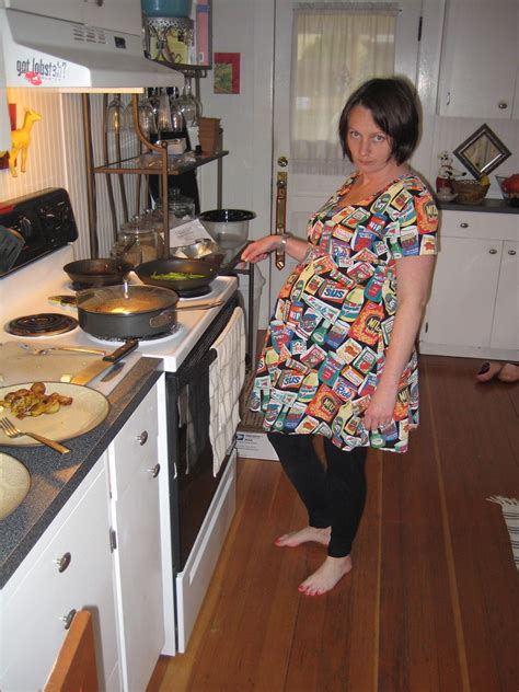 Barefoot Pregnant Chained To The Stove Jennifer Doyle Flickr