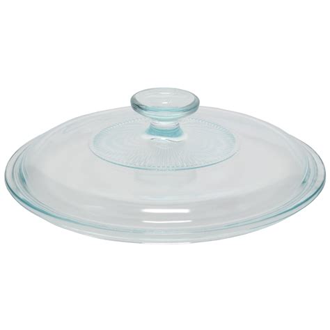 Corningware G 1c 25 Quart Fluted Round Glass Lid Cover