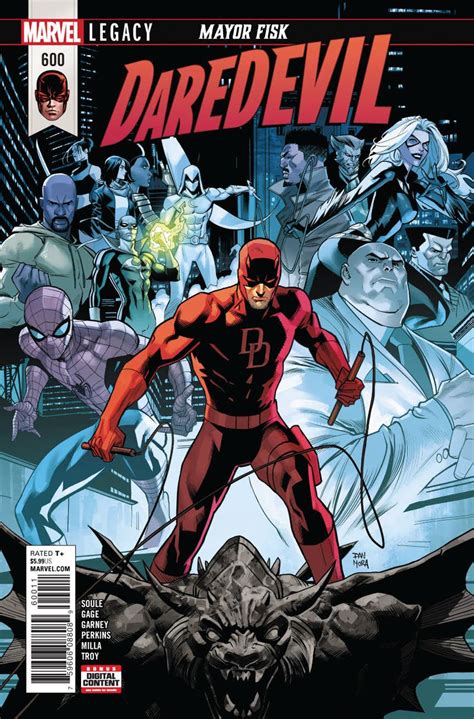 Marvel Comics Legacy And Daredevil 600 Spoilers Murder And A