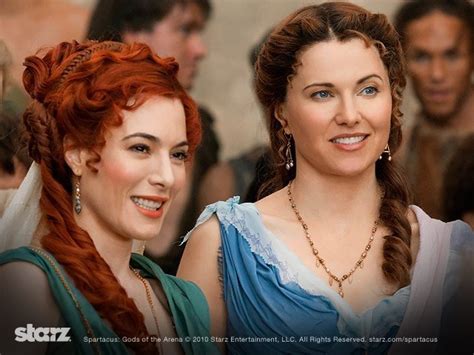 Clatto Verata Lucy Lawless Jaime Murray Talk Sex Pain In Spartacus Gods Of The Arena