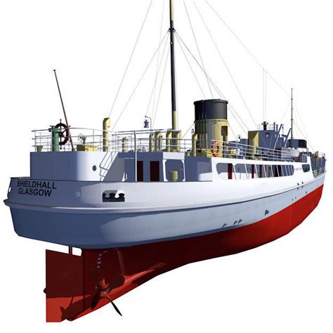 Merchant Ship 3d Model Cgtrader