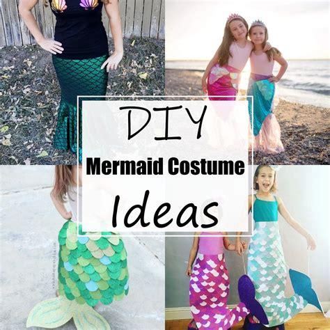 15 Easy Diy Mermaid Costume Ideas For Parties All Sands