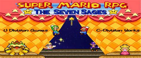 Super Mario Rpg The Legend Of Seven Sages Mario Fan Games