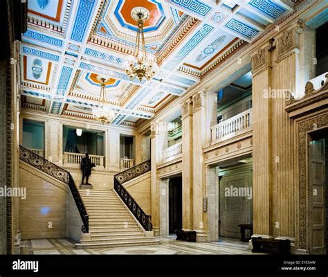 Stormont Belfast Co Antrim Ireland Interior Of The Central Hall And