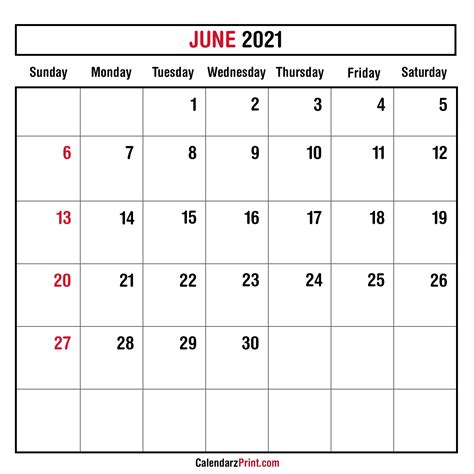 In many christian churches, palm sunday is marked by the distribution of palm leaves to the assembled worshipers. June 2021 Monthly Planner Calendar, Printable Free ...
