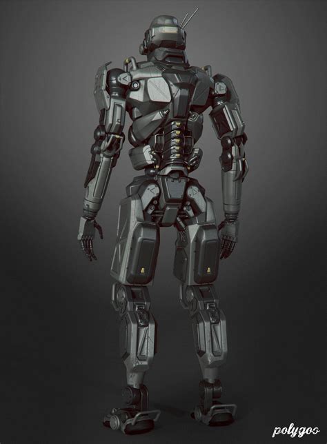 Humanoid Robot Ryzin Art Robot Art Robot Design Humanoid Robot