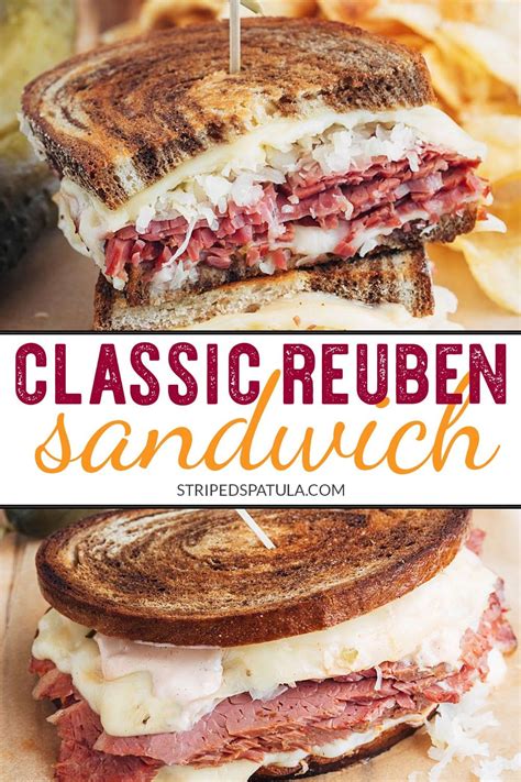 This Classic Reuben Sandwich Recipe Layers Tender Corned Beef With