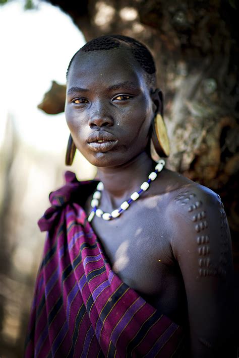 Mursi Girl Ethiopia By Steven Goethals 500px