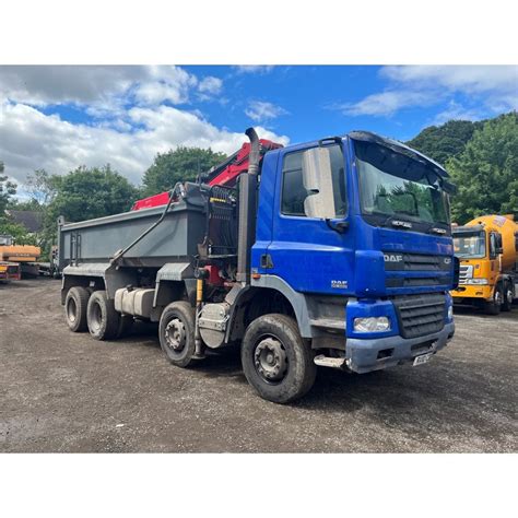 Daf Cf 85 360 8x4 Tipper Grab 2010 Commercial Vehicles From Cj