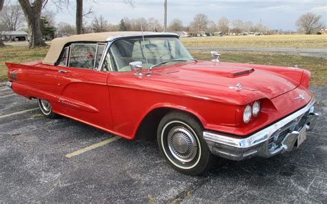 Beautifully Restored 1960 Ford Thunderbird Convertible Barn Finds