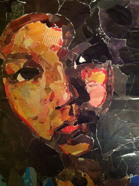 Collage Self Portrait Collage Portrait Collage Art Projects Collage Art