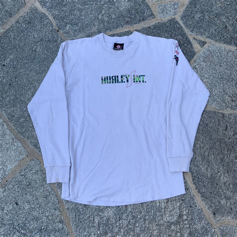 Vintage 90s Hurley International Longsleeve Thermal Shirt Grailed