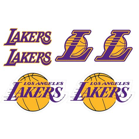 Los Angeles Lakers Waterproof Stickers 6pcs Shopee Philippines