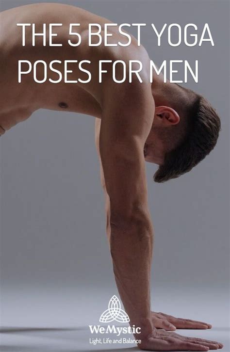 The 5 Best Yoga Poses For Men Wemystic Yoga Poses For Men Cool