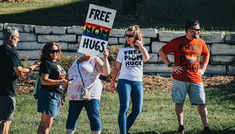 Protesters Gather At Bloomington Pride Festival In Minnesota The