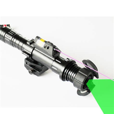 Subzero Zoomable 100mw Green Laser Designator With 5mw Ir Laser Sight Combo