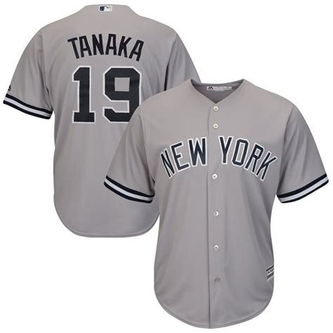 Majestic New York Yankees Gray Official Cool Base Player Jersey