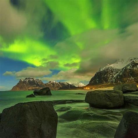 Aurora In Norway Lofoten Islands Norway Northern Lights