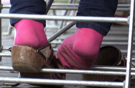 Dirty Pink Socks Cc Feet Com