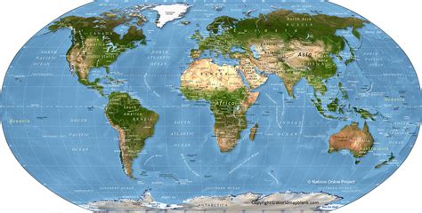 Geografiaa Ciencia Da Terra Mapa Mundo Images