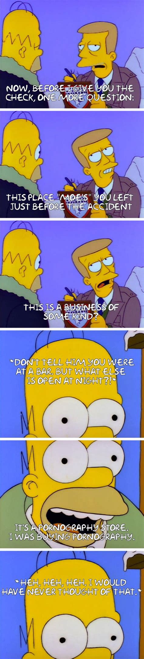 From Mr Plow Simpsons Quotes Homer Simpson Quotes Homer Simpson