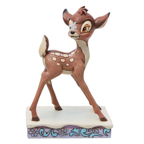 Jim Shore Disney Traditions Bambi Christmas Frosted Fawn