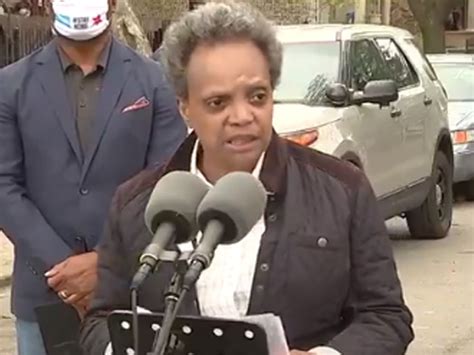 Mayor Lori Lightfoot Warns Chicagoans To Stay At Home We Will Take