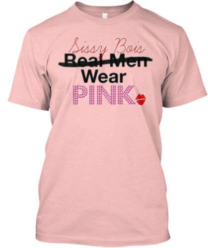 Bdsm Sissy Bois Wear Pink Real Men T Shirt Ebay