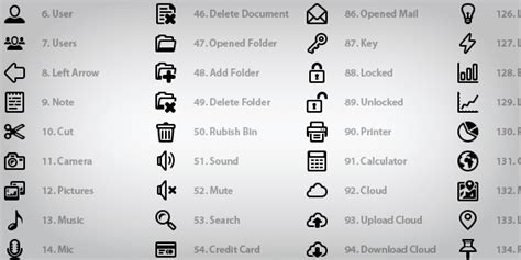 The Big List Of Flat Icons And Icon Fonts Css Tricks