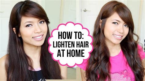How To Lighten Dark Brown Hair Hairstyle Guides