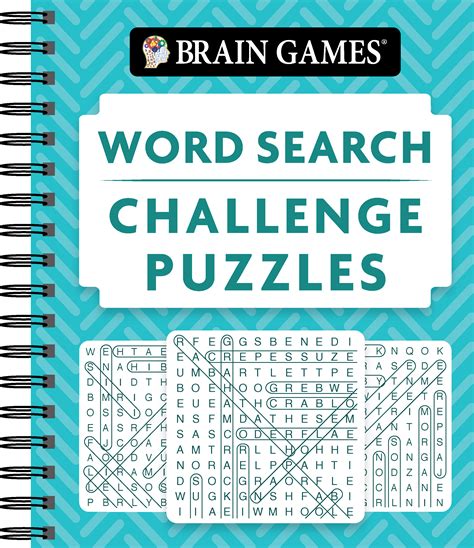 Brain Games Word Search Challenge Puzzles By Publications