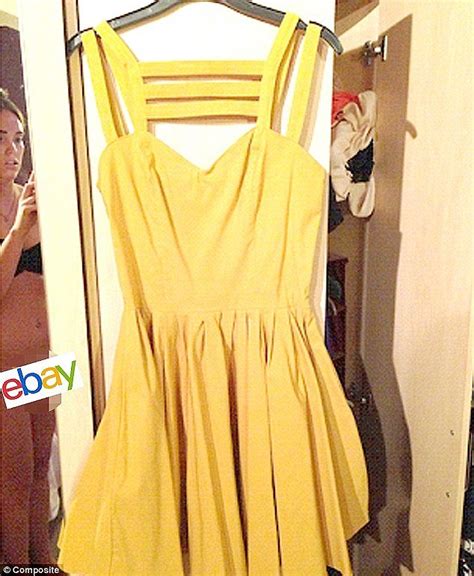 Yellow Dress Ebay Reflection