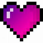 Pixels Data Pixel Drawing Heart Icon Gradient