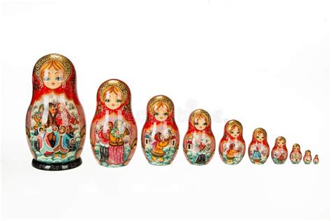 Traditional Russian Dolls Stock Photo Image Of Matryoshka