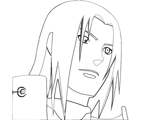 Hashirama Senju Coloring Coloring Pages Coloring Pages