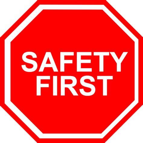 Download Safety First Safety Signs Png Image With No Background