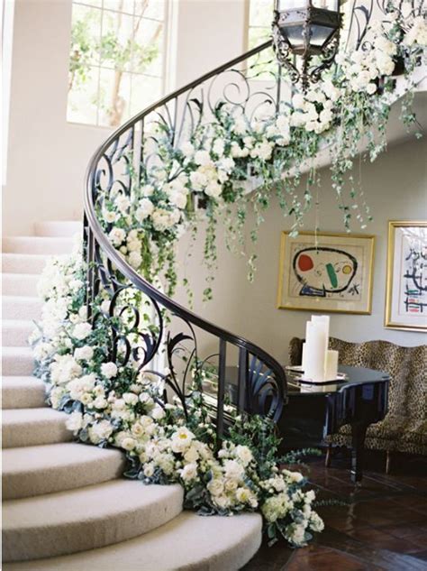 Wedding Garland Ideas Bing Wedding Staircase Decoration Wedding