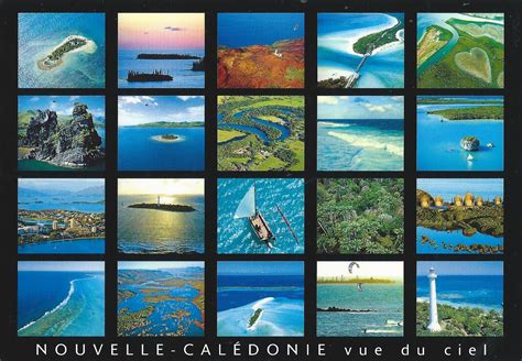 A Journey Of Postcards New Caledonia Vue Du Ciel