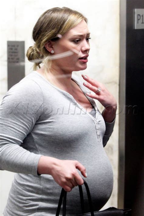 heavily pregnant hilary duff 6 by jerry999999 on deviantart
