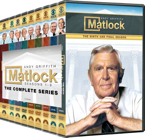 Matlock The Complete Series Amazonca Andy Griffith Daniel Roebuck