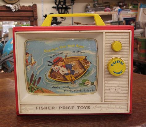 Vintage Fisher Price Tv 1960s