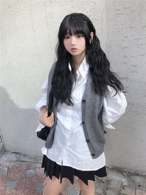 히키hiki On Twitter Ulzzang Girl Girl Poses Cute Japanese Girl