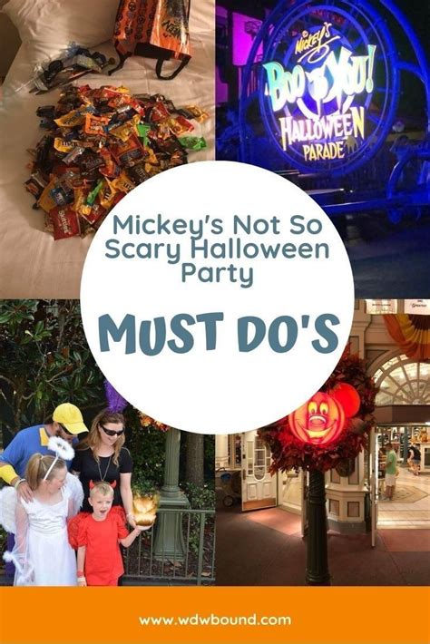 Mickey's Not So Scary Halloween Party Must Do's | Scary halloween